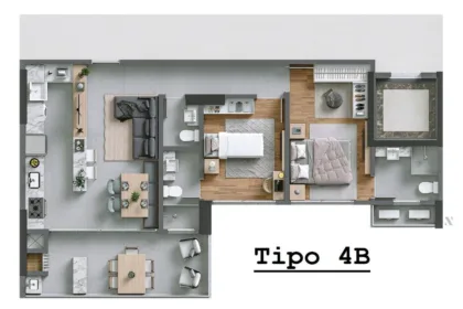 Apartamento para Venda em Itajaí no Praia Brava de Itajaí com 3 Quartos e 110m² | Piscina e Varanda Gourmet - Foto 12