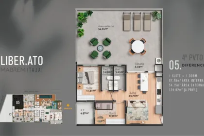 Apartamento para Venda em Itajaí no São Judas com 2 Quartos e 67m² | Piscina e Varanda Gourmet - Foto 10