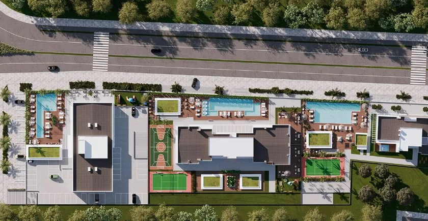 Apartamento para Venda em Itajaí no Praia Brava de Itajaí com 3 Quartos e 93m² | Piscina e Varanda Gourmet - Foto 1