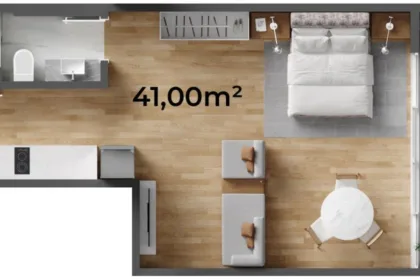 Apartamento para Venda em Itajaí no Centro com 1 Quarto e 46m² | Piscina e Varanda Gourmet - Foto 14