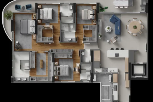 Apartamento para Venda em Itajaí no Fazenda com 3 Quartos e 168m² | Varanda Gourmet e Salão de Festas - Foto 1