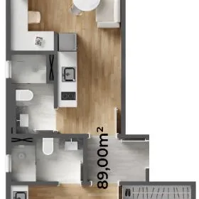 Apartamento para Venda em Itajaí no Centro com 1 Quarto e 46m² | Piscina e Varanda Gourmet - Foto 12