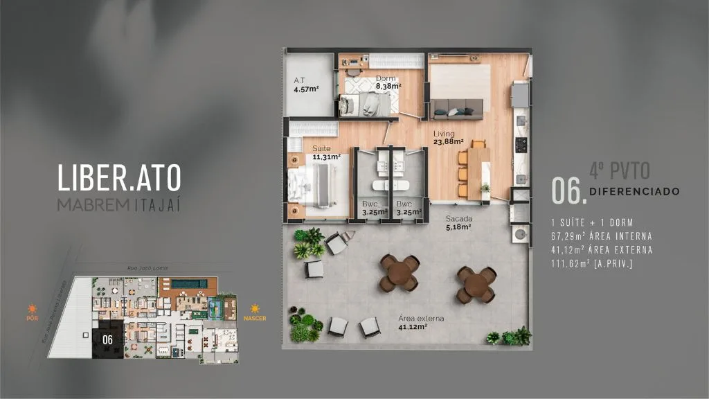 Apartamento para Venda em Itajaí no São Judas com 2 Quartos e 67m² | Piscina e Varanda Gourmet - Foto 12
