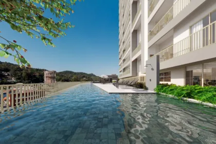 Apartamento para Venda em Itajaí na Fazenda com 1 Quarto e 72m² | Piscina e Varanda Gourmet - Foto 6