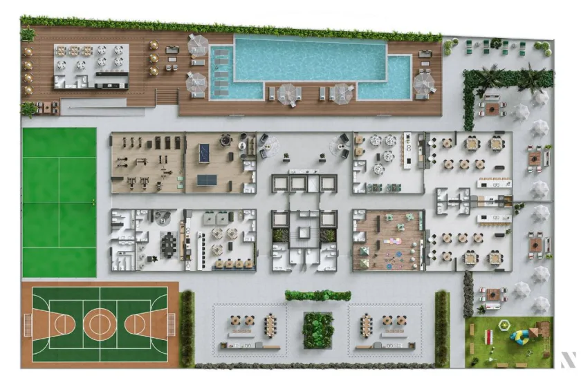 Apartamento para Venda em Itajaí no Praia Brava de Itajaí com 3 Quartos e 110m² | Piscina e Varanda Gourmet - Foto 1