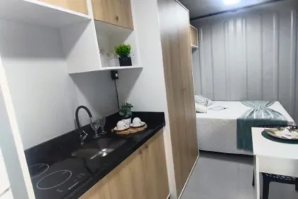 Apartamento para Aluguel em Itajaí no São Judas com 1 Quarto e 15m² | Mobiliado e Semi-mobiliado - Foto 9