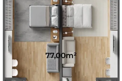 Apartamento para Venda em Itajaí no Centro com 1 Quarto e 46m² | Piscina e Varanda Gourmet - Foto 13