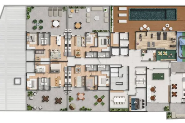 Apartamento para Venda em Itajaí no São Judas com 2 Quartos e 67m² | Piscina e Varanda Gourmet - Foto 1