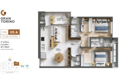 Apartamento para Venda em Balneário Piçarras no Itacolomi com 2 Quartos e 77m² | Piscina e Varanda Gourmet - Foto 15