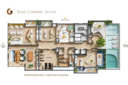 Apartamento para Venda em Balneário Piçarras no Itacolomi com 2 Quartos e 77m² | Piscina e Varanda Gourmet - Foto 7