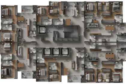 Apartamento para Venda em Itajaí no Centro com 2 Quartos e 61m² | Piscina e Varanda Gourmet - Foto 14