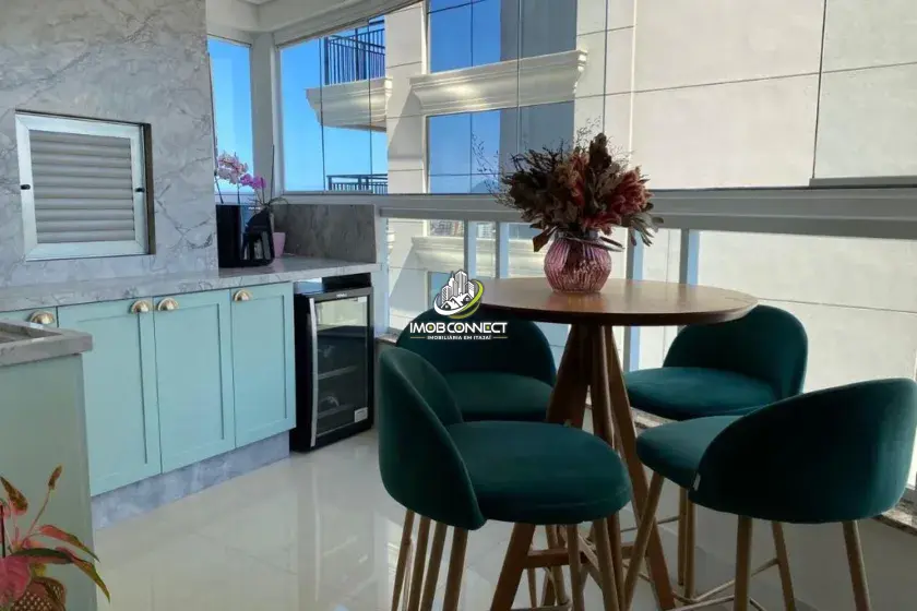 Apartamento para Venda em Itajaí no Centro com 3 Quartos e 109m² | 3 Suítes e 2 Vagas de Garagem - Foto 1