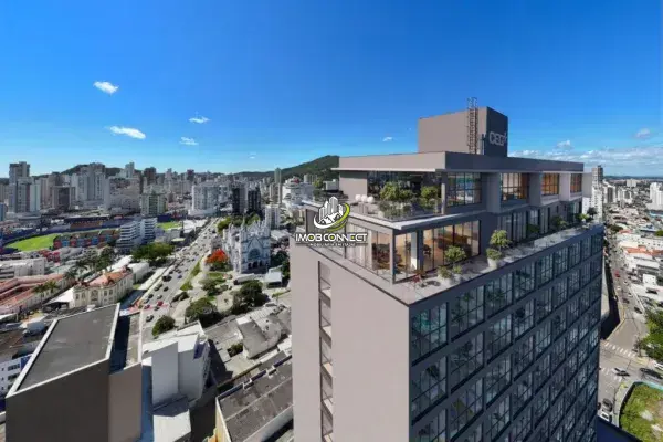 Apartamento para Venda em Itajaí no Centro com 1 Quarto e 25m² | Varanda Gourmet e Academia - Foto 1
