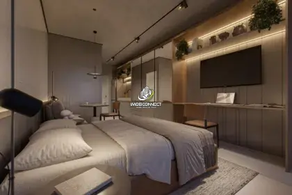 Apartamento para Venda em Itajaí no São João com 1 Quarto e 24m² | Varanda Gourmet e Academia - Foto 14